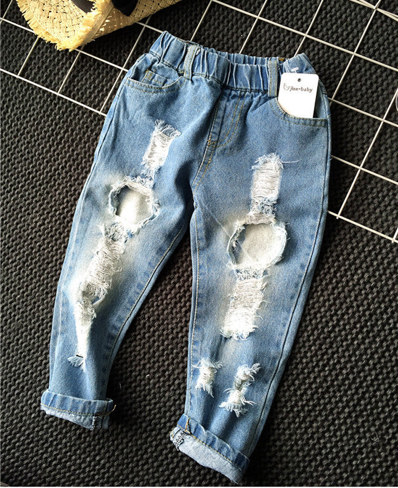 Jeans bambino destroyed Fui
