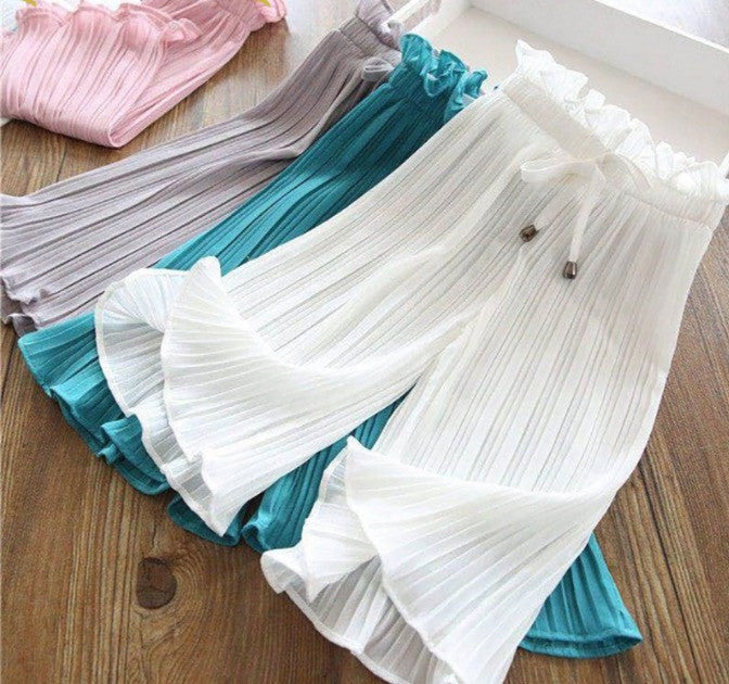 Pantalone plissè bambina