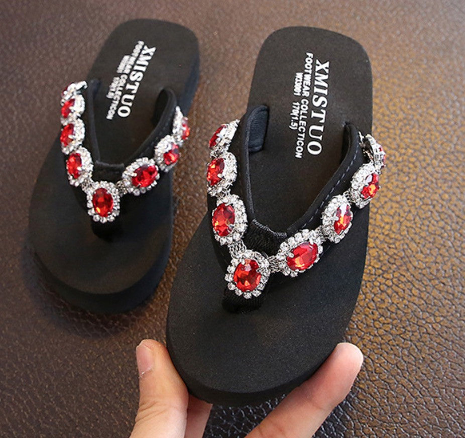 Infradito donna-bambina gioiello stone