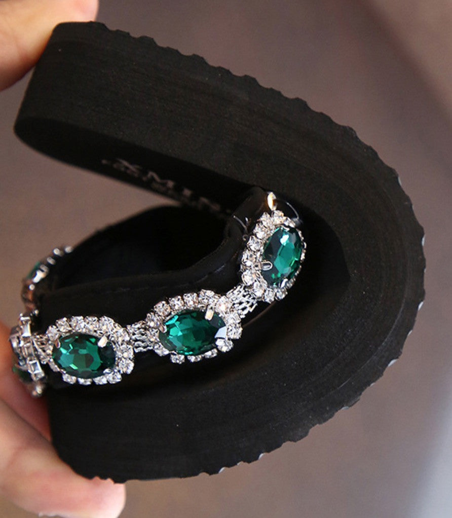 Infradito donna-bambina gioiello stone