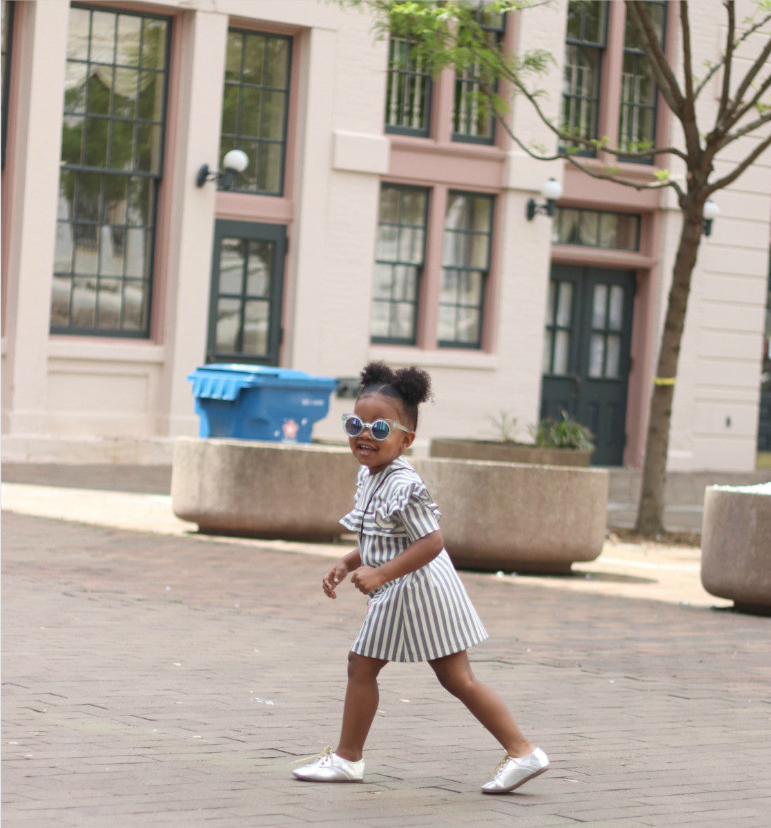 Coordinato mamma figlia volantstripe