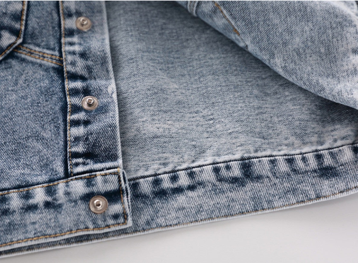 Completo jeans bimba denim Flavia