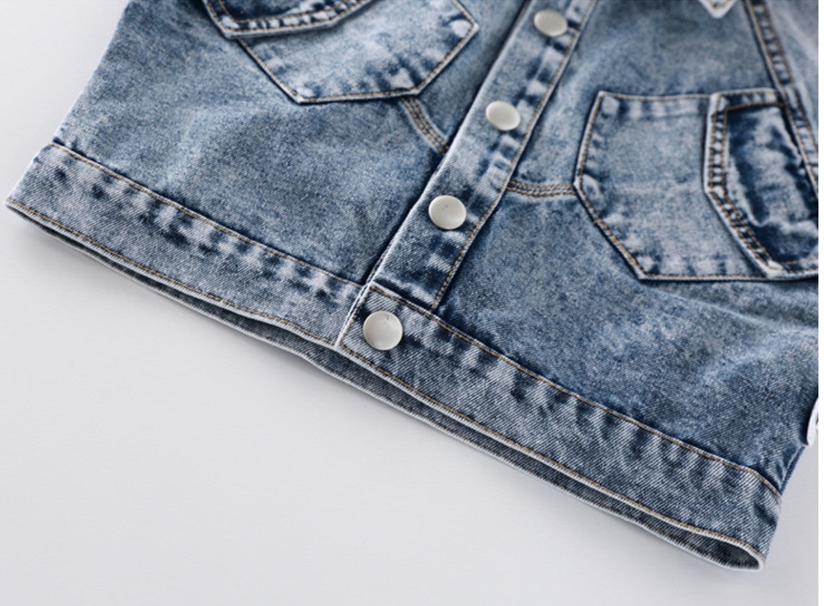 Completo jeans bimba denim Flavia