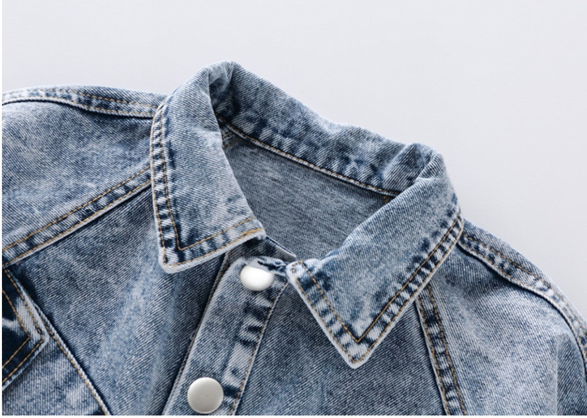 Completo jeans bimba denim Flavia