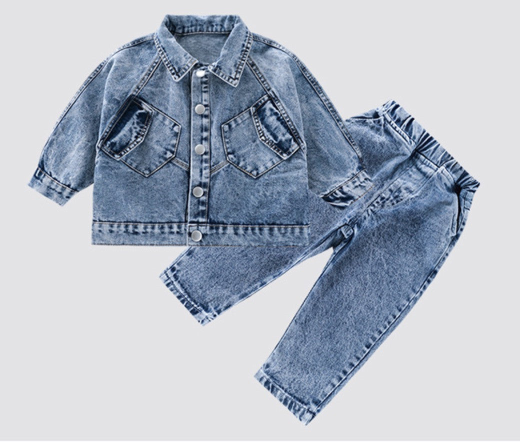 Completo jeans bimba denim Flavia