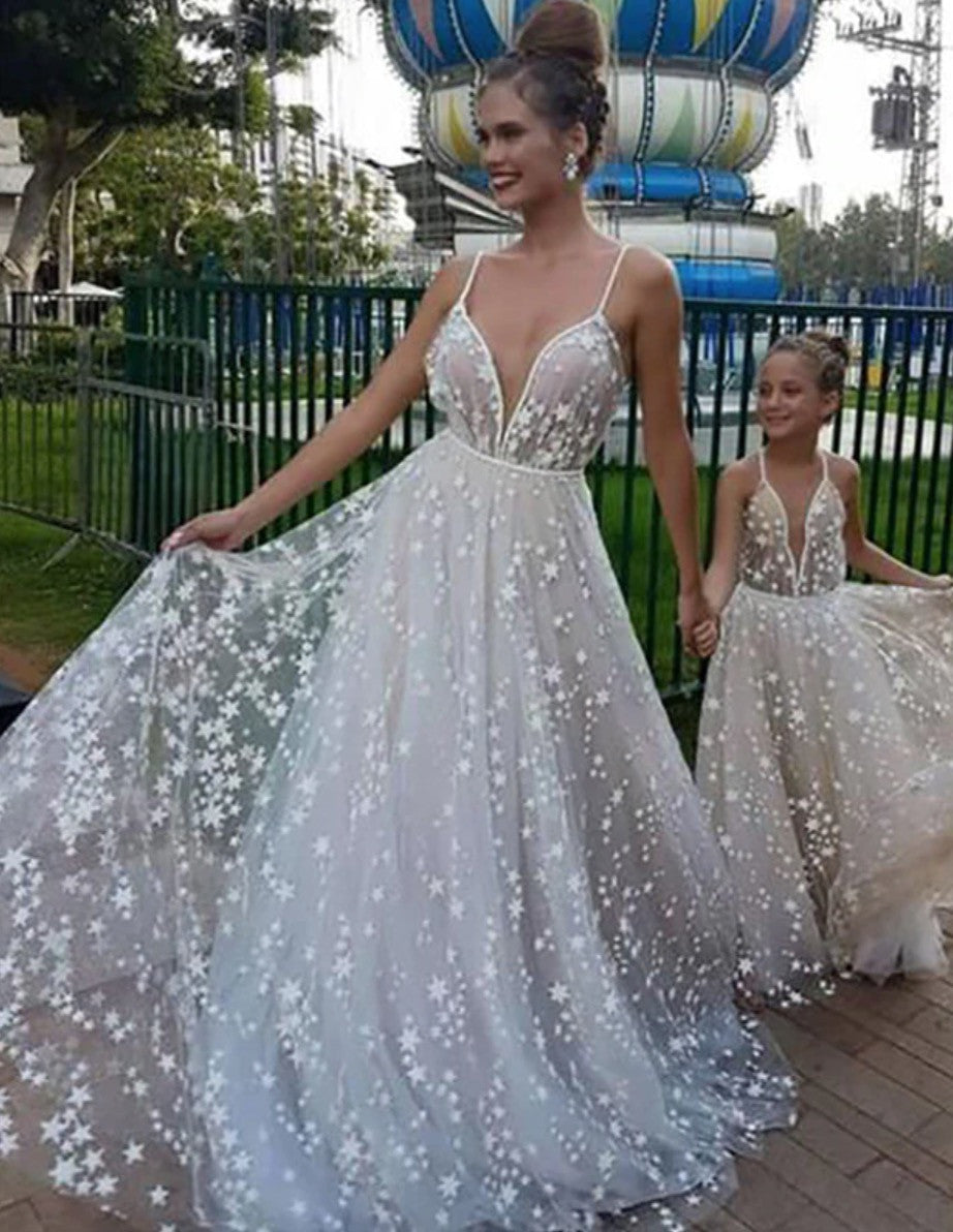 Coordinato mamma-figlia abito stardream