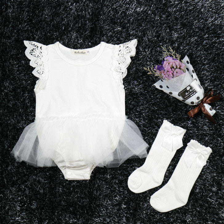 Baby body-vestitino tulle Lynfa