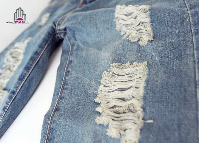 Vaqueros desgastados