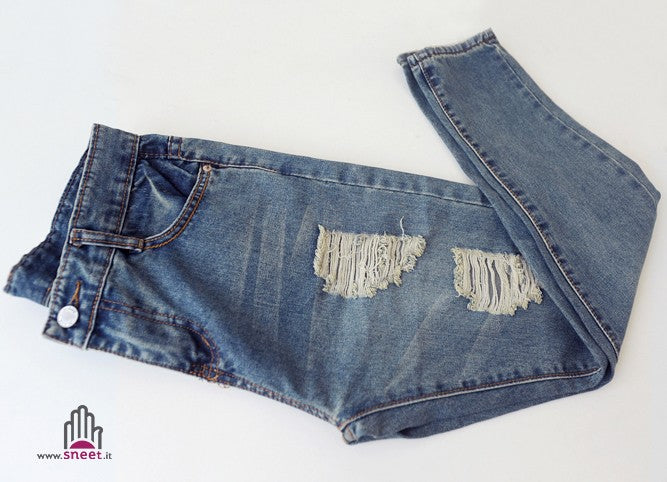 Vaqueros desgastados