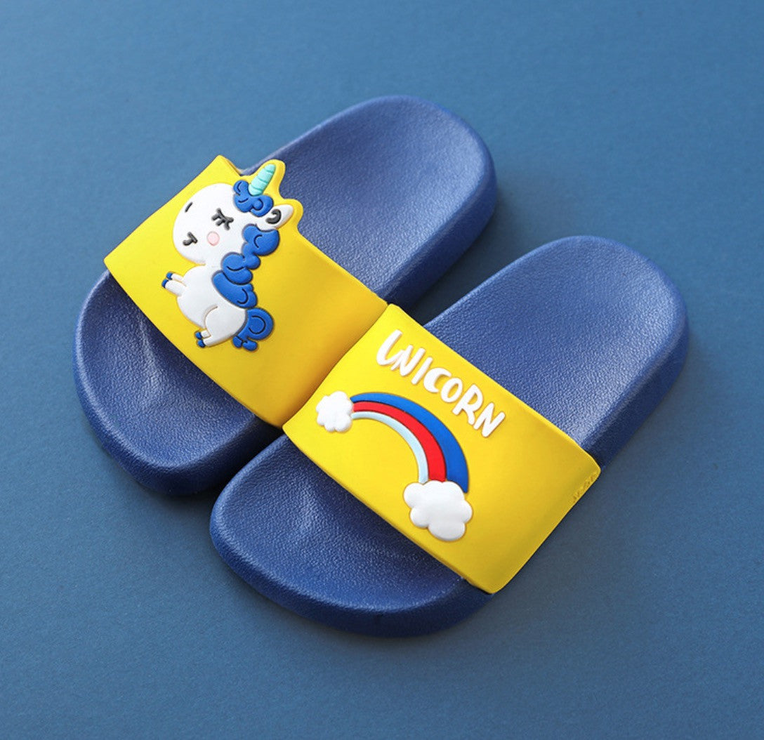 Ciabattine baby unicorn pvc