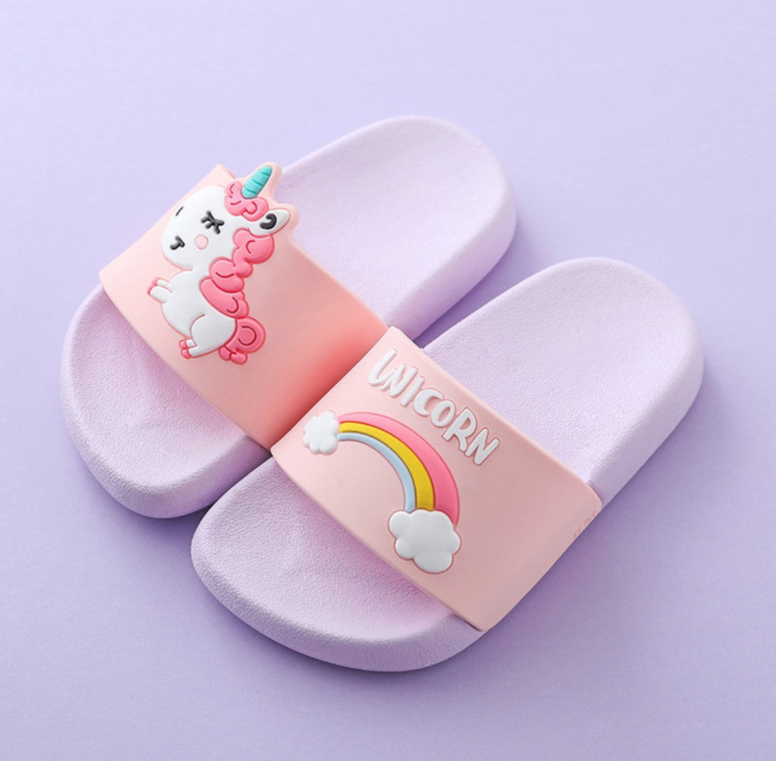 Ciabattine baby unicorn pvc