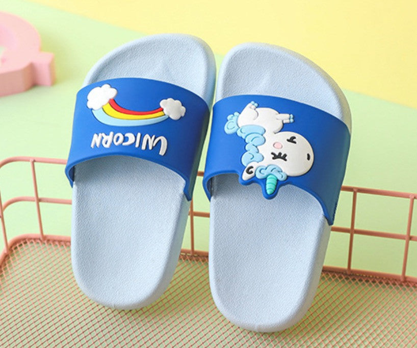 Ciabattine baby unicorn pvc