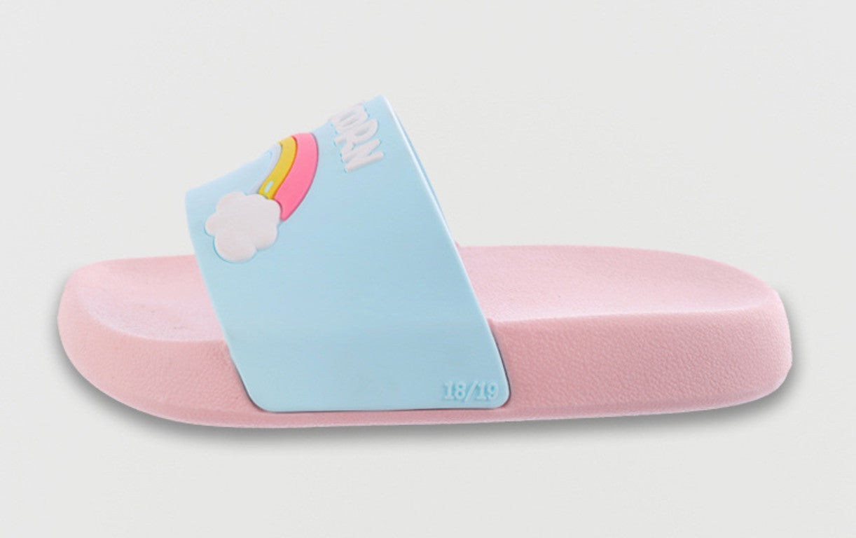 Ciabattine baby unicorn pvc