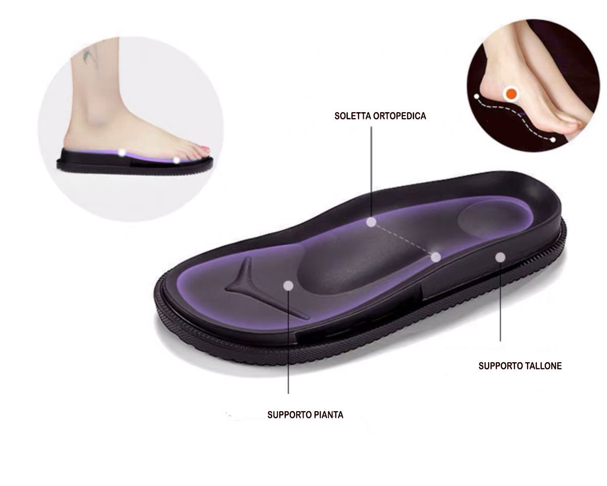 Ciabatte pelose leopard