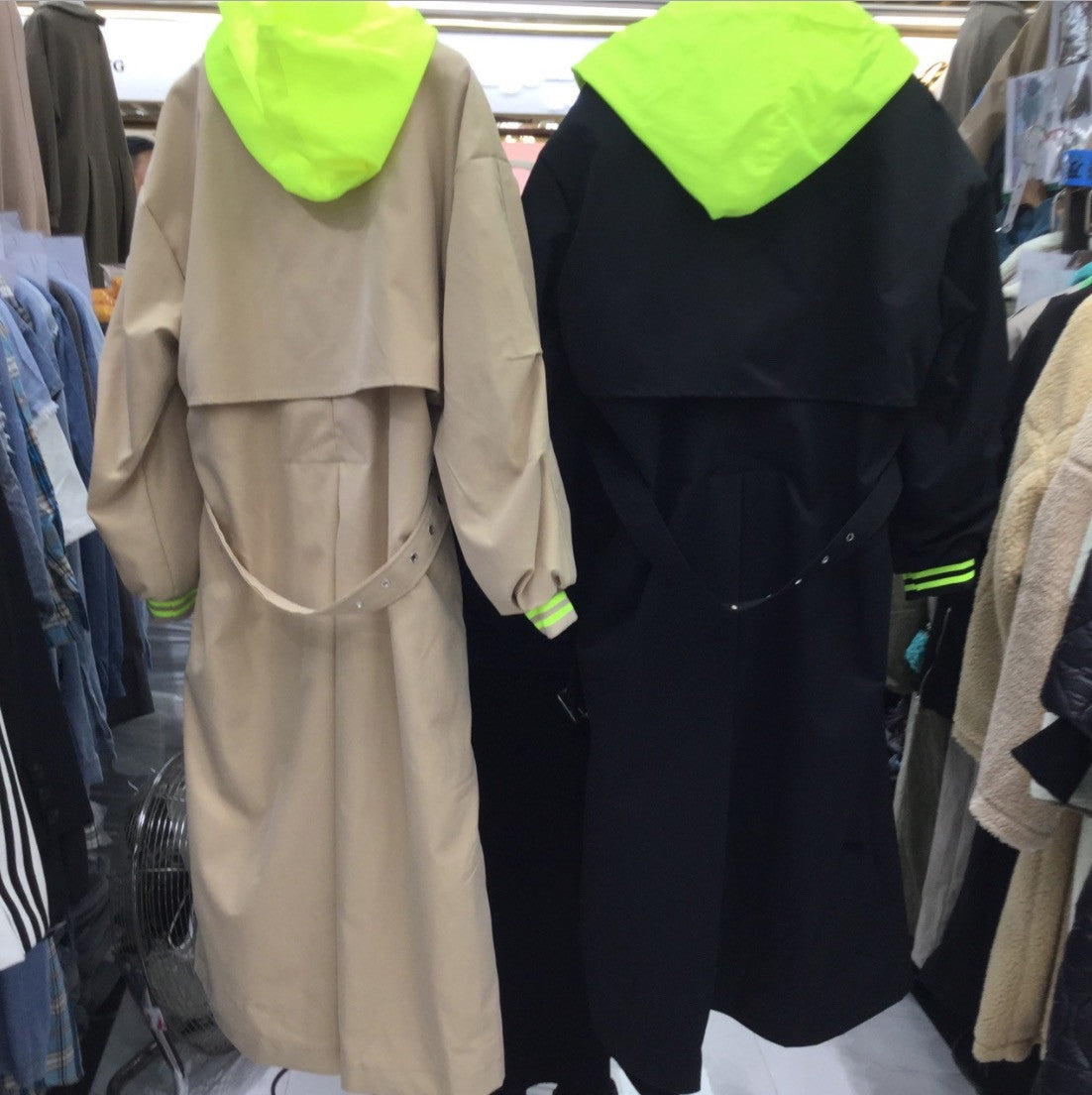 Trench Fluohood