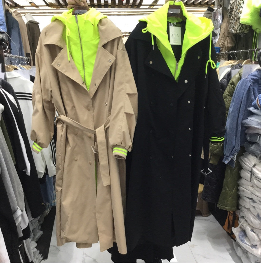 Trench Fluohood