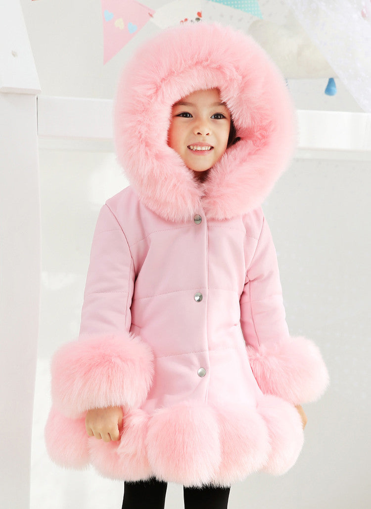 Giacca babypinky ecopelliccia