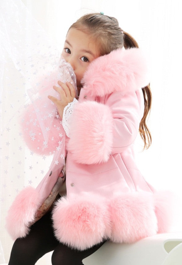 Giacca babypinky ecopelliccia