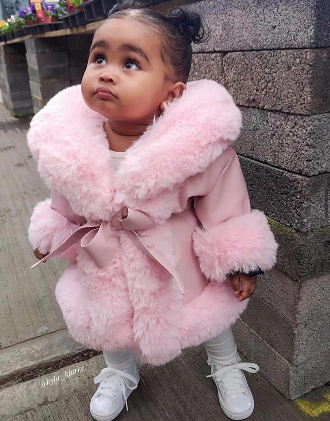 Giacca babypinky ecopelliccia