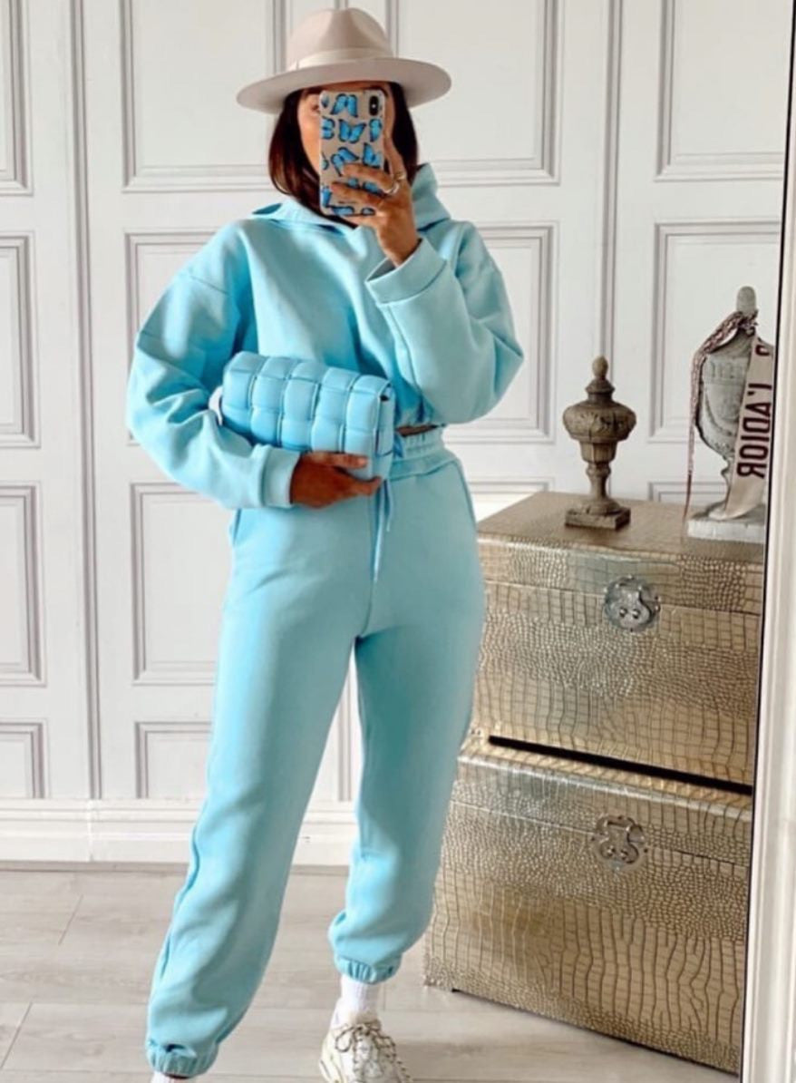 Completo in felpa Teresha