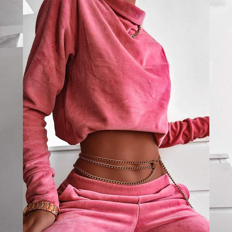 Tuta in velluto Verha