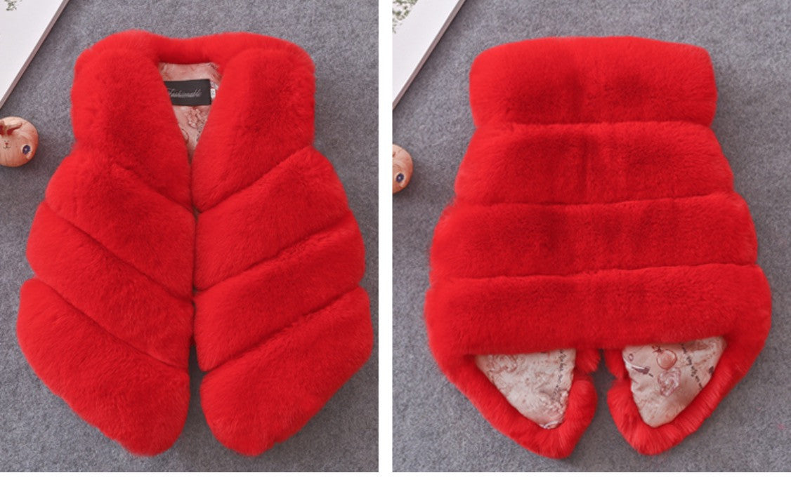 Smanicato ecopelliccia Klarissa Baby