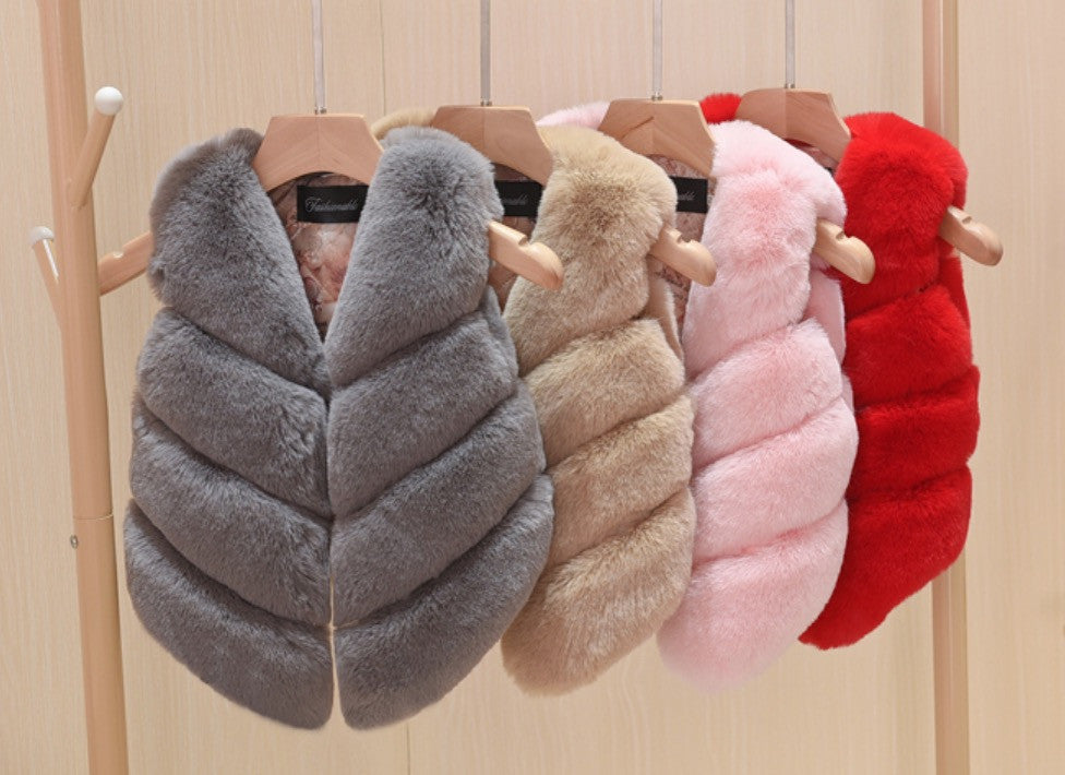 Smanicato ecopelliccia Klarissa Baby