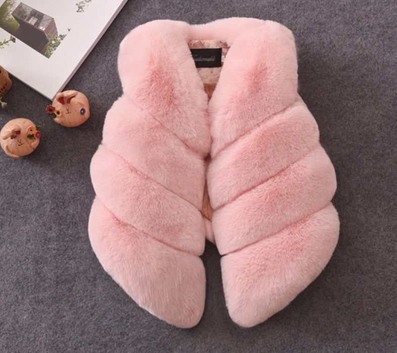 Smanicato ecopelliccia Klarissa Baby