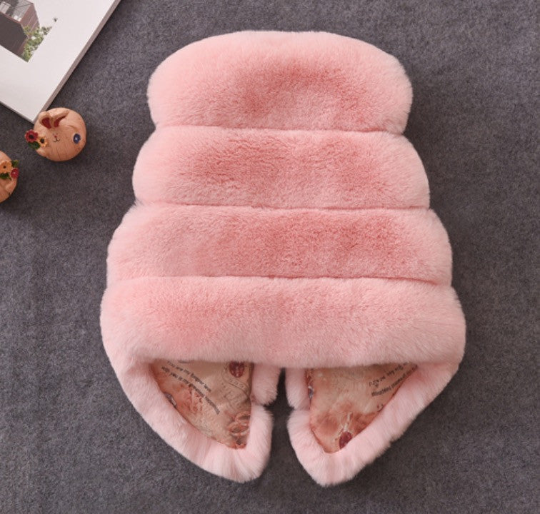 Smanicato ecopelliccia Klarissa Baby