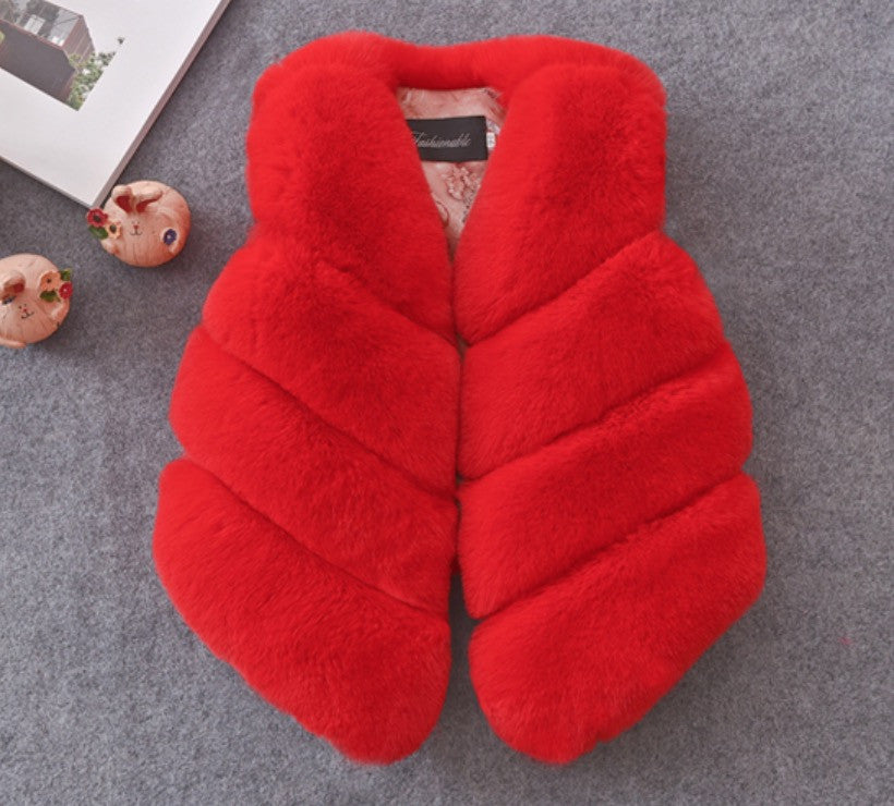 Smanicato ecopelliccia Klarissa Baby