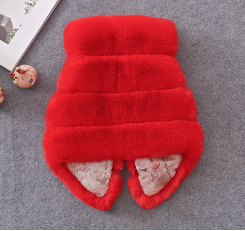 Smanicato ecopelliccia Klarissa Baby