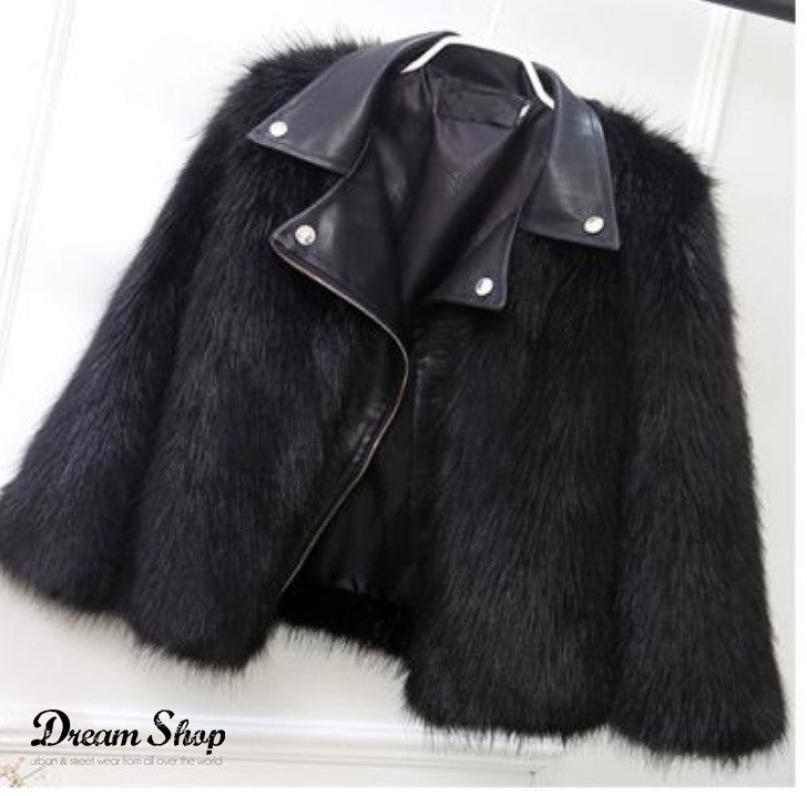 Mini Bomber ecopelliccia Kark bambina