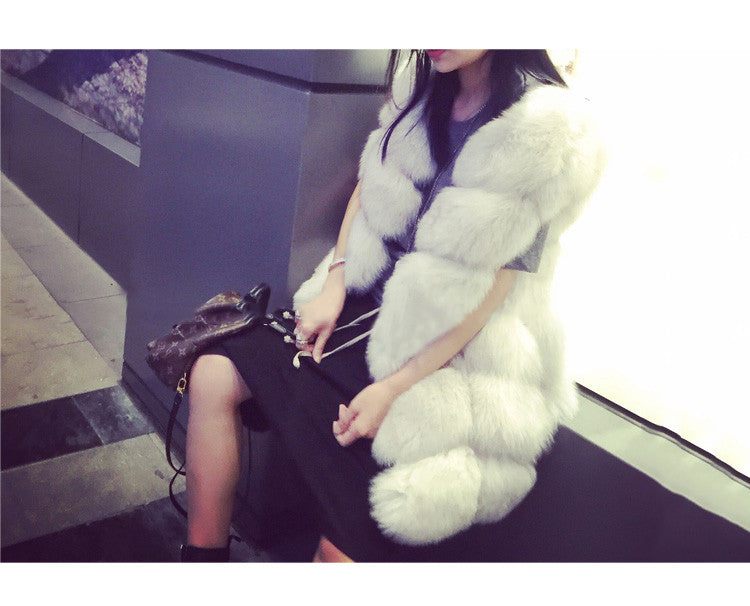 Smanicato ecopelliccia Dhesy