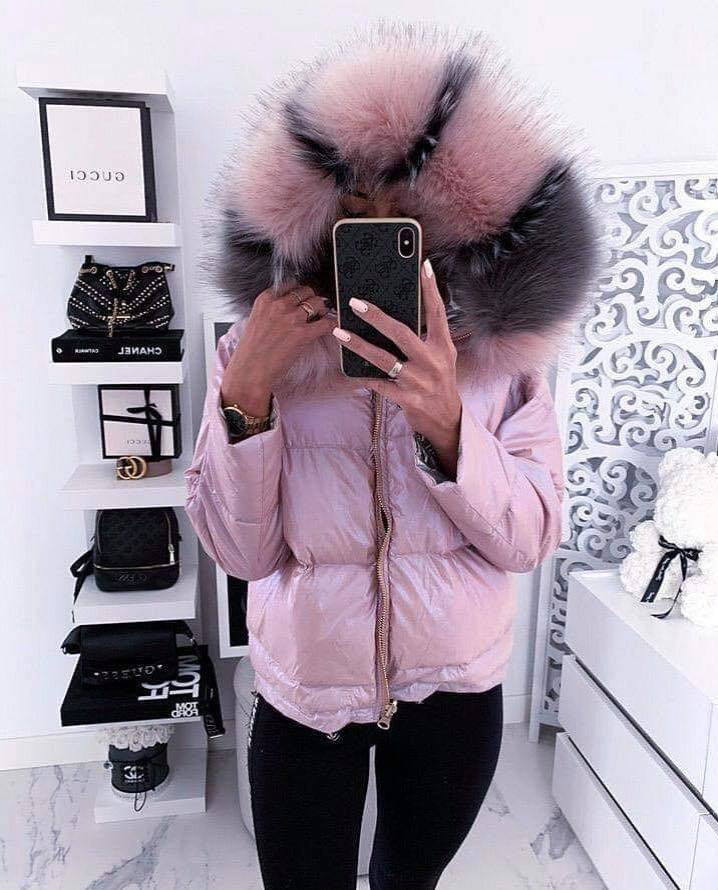 Piumino metal winterfur