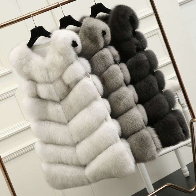 Smanicato ecopelliccia Dhesy