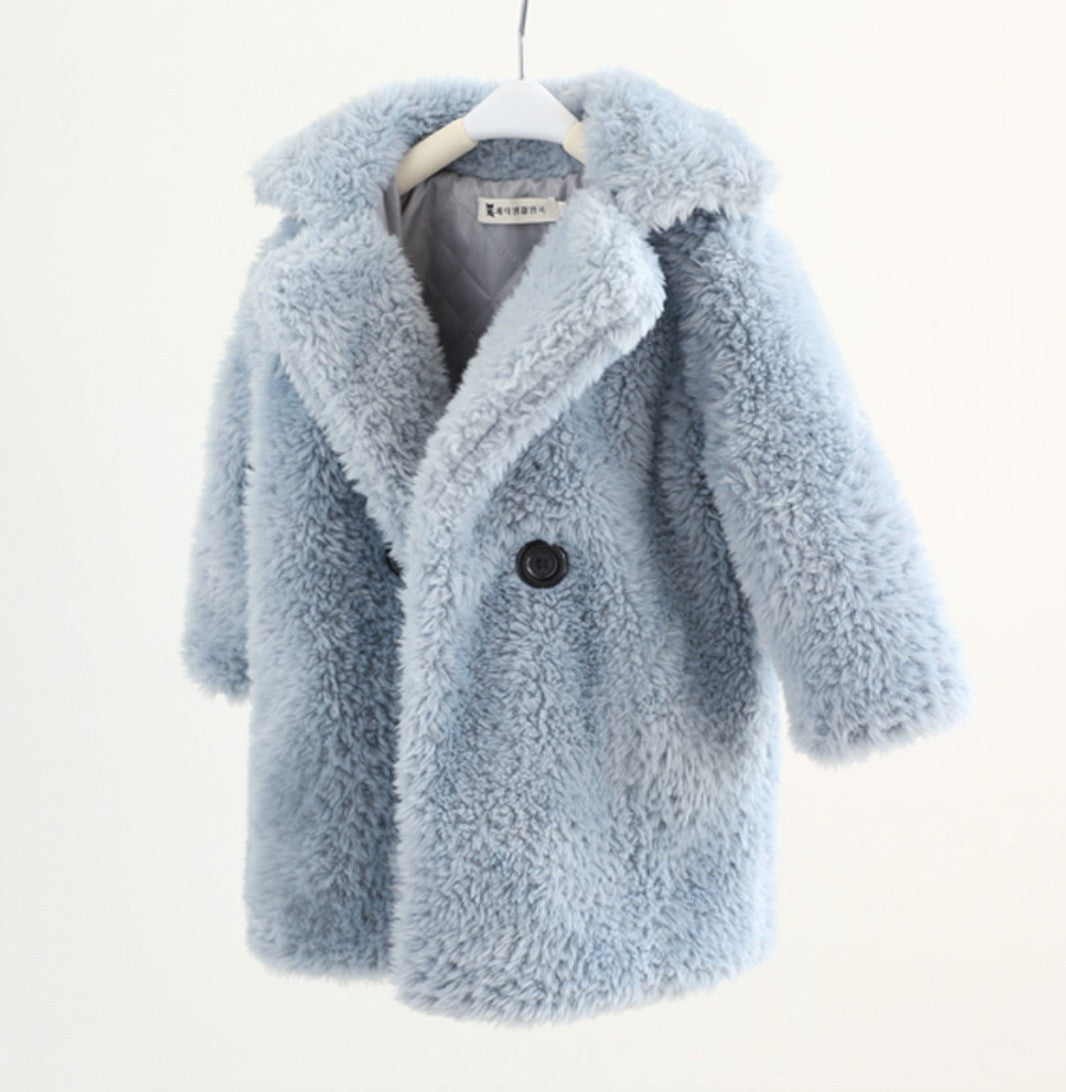 Maxi cappotto peluches baby