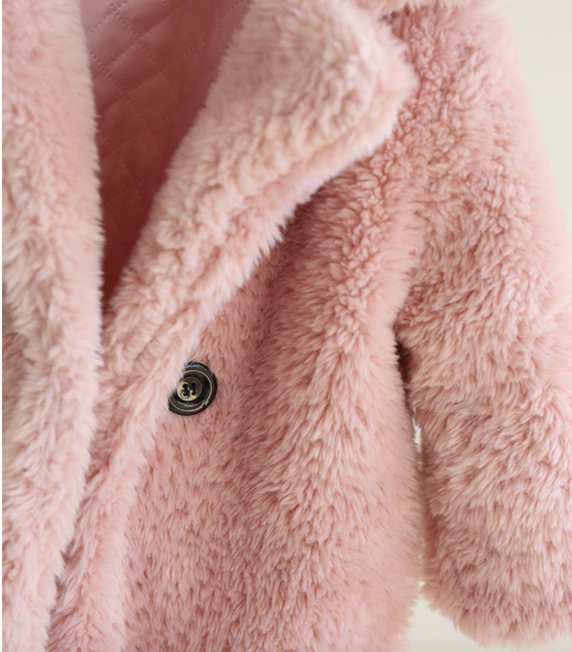 Maxi cappotto peluches baby