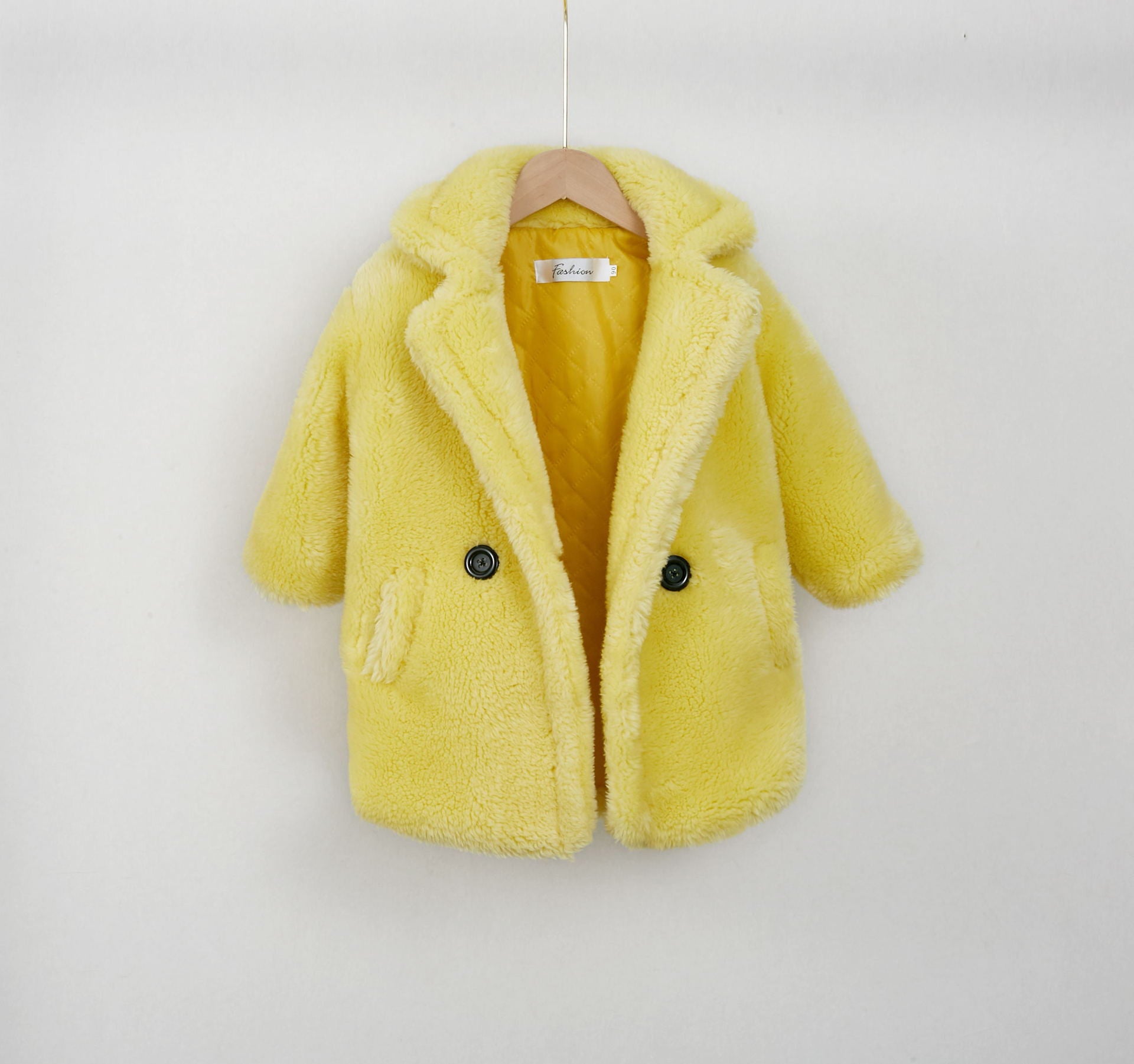 Maxi cappotto peluches baby