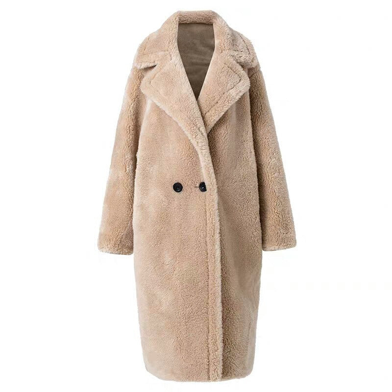 Maxi cappotto peluches