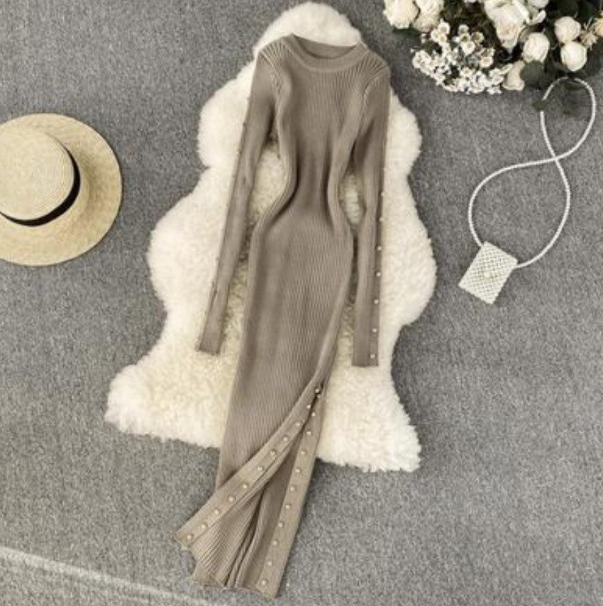 Abito maglia buttones