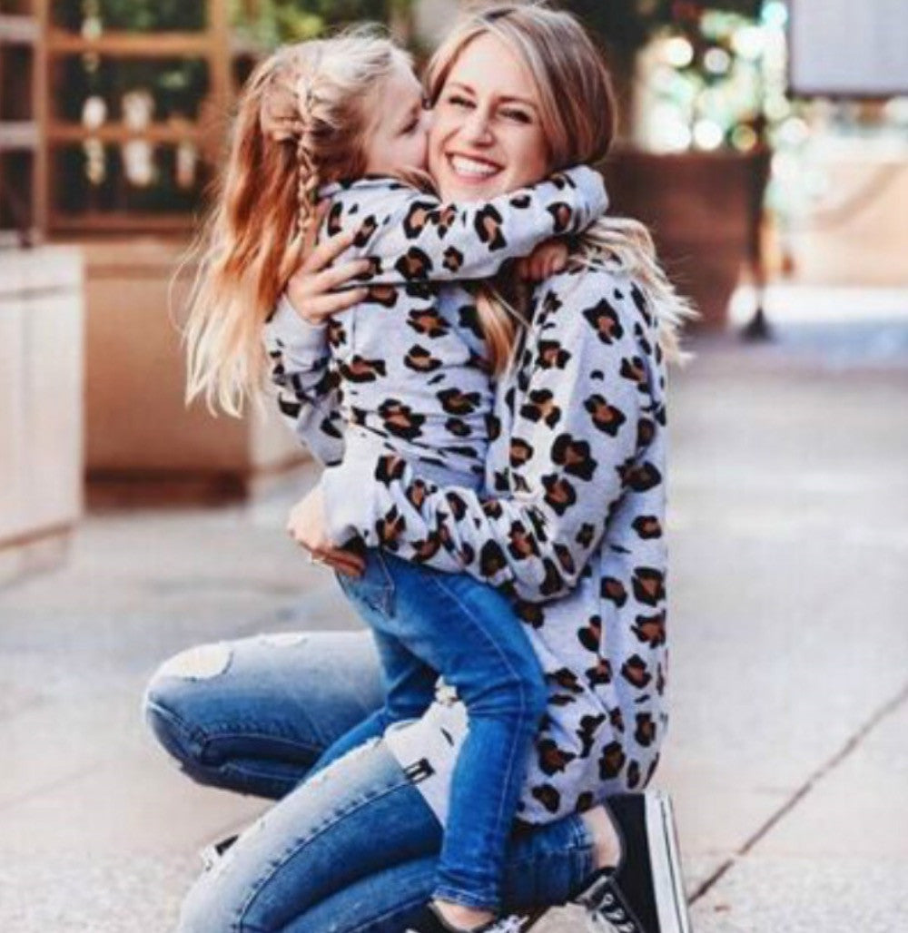 Felpa coordinata mamma figlio