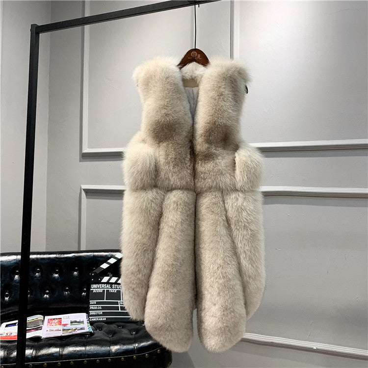 Gilet ecopelliccia volpe Genaria