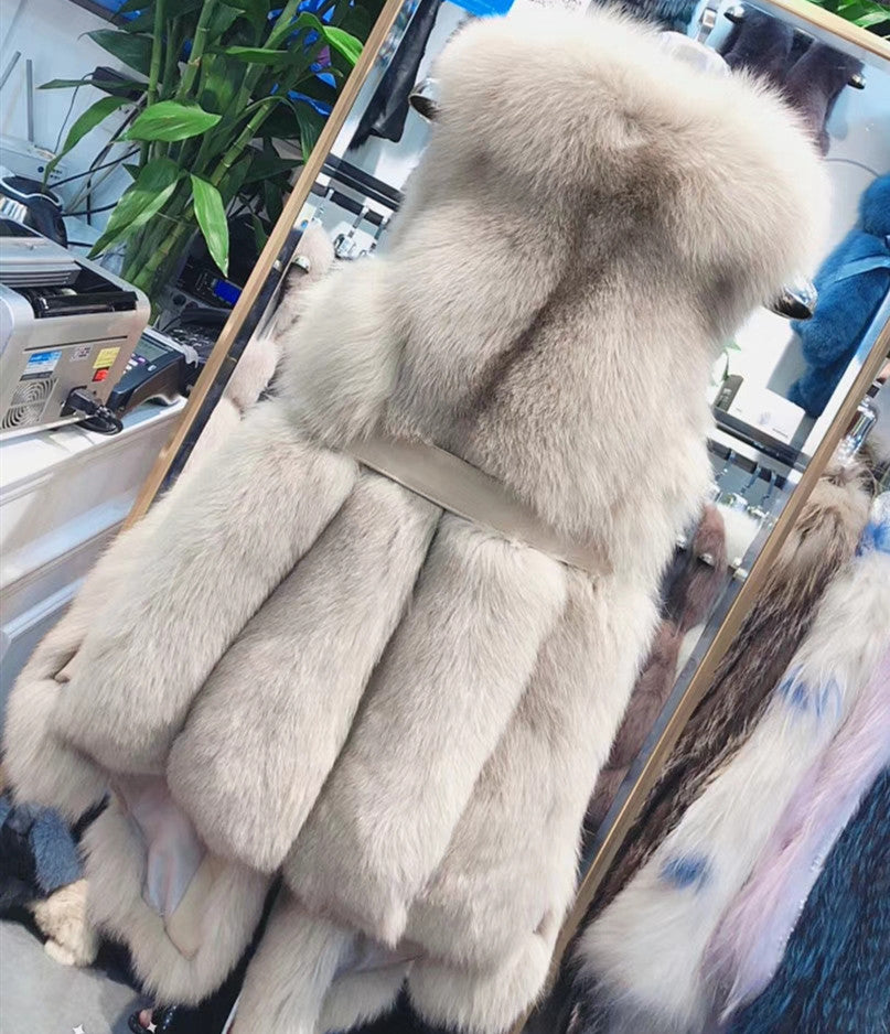 Gilet ecopelliccia volpe Genaria