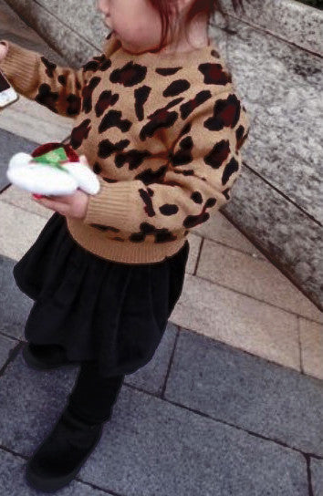Coordinato mamma figlia maglioncini leopard