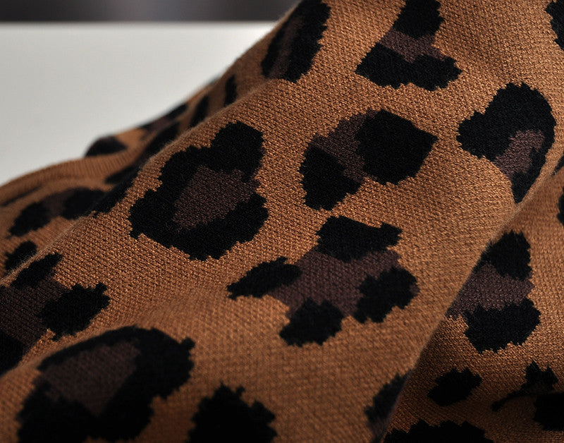 Coordinato mamma figlia maglioncini leopard