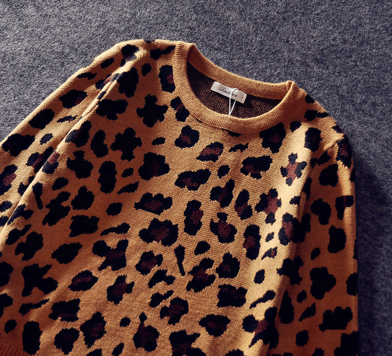 Coordinato mamma figlia maglioncini leopard