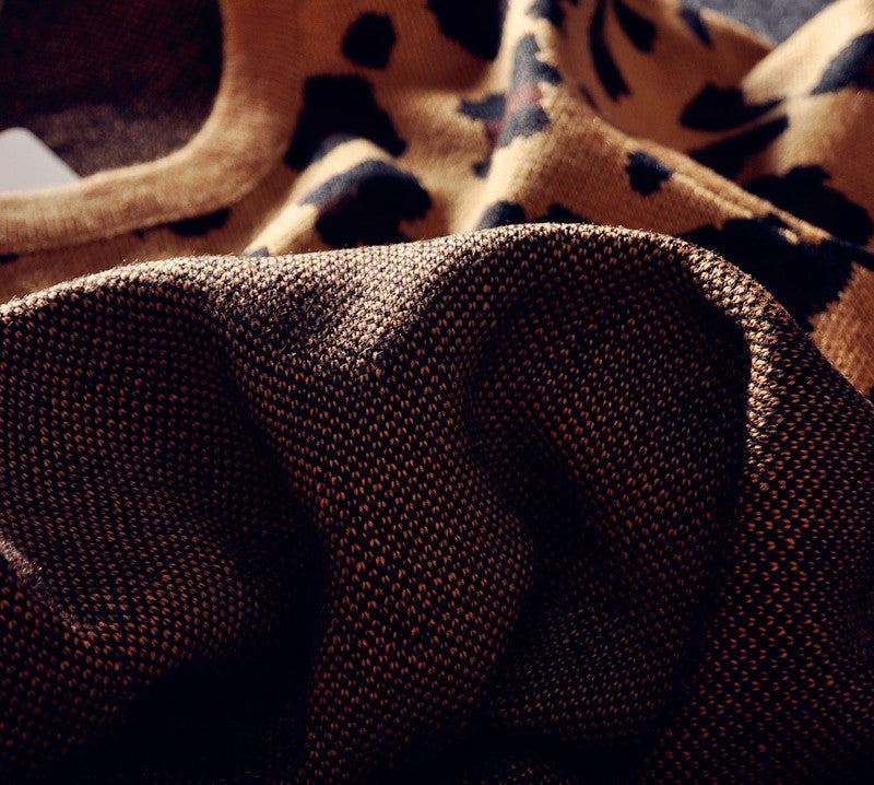 Coordinato mamma figlia maglioncini leopard