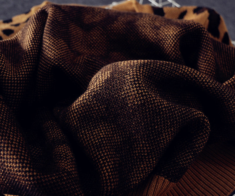 Coordinato mamma figlia maglioncini leopard