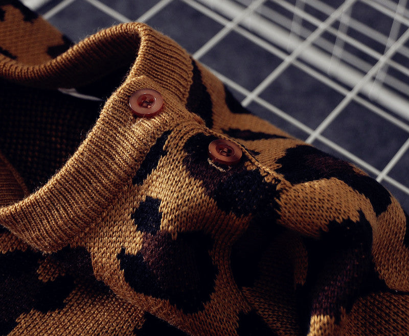 Coordinato mamma figlia maglioncini leopard