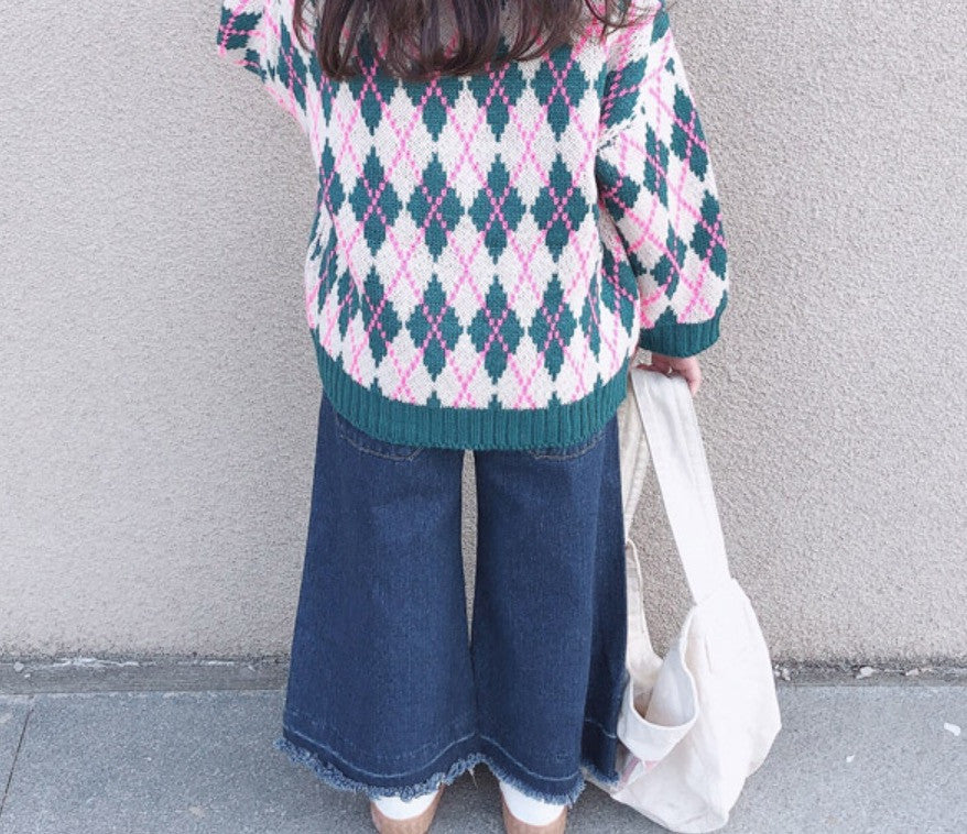 Jeans zampa bambina Glorya